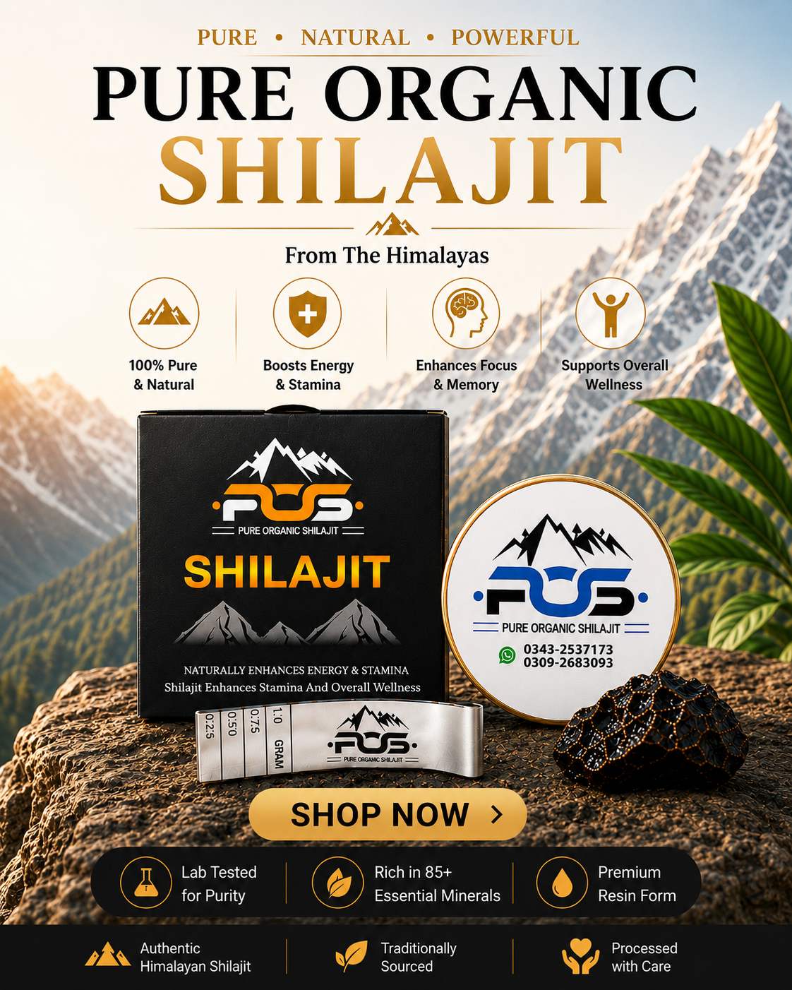 pure organic shilajit