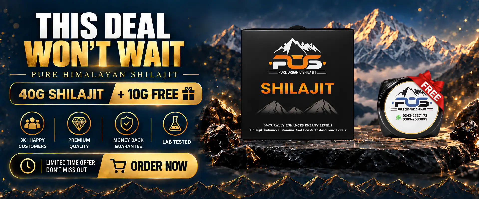 Pure Organic Shilajit